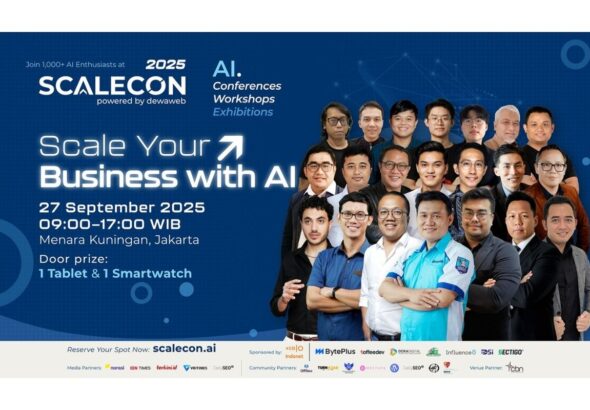 Dorong Bisnis Naik Kelas lewat Dukungan AI, Dewaweb Gelar SCALECON AI 2025