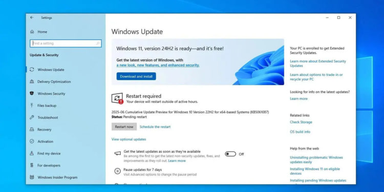 Fitur Windows 10 ESU Tidak Berfungsi di Sejumlah Perangkat, Kenapa?